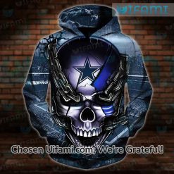 Dallas Cowboys 3D Hoodie 3D Skull Best Gifts For Cowboys Fans
