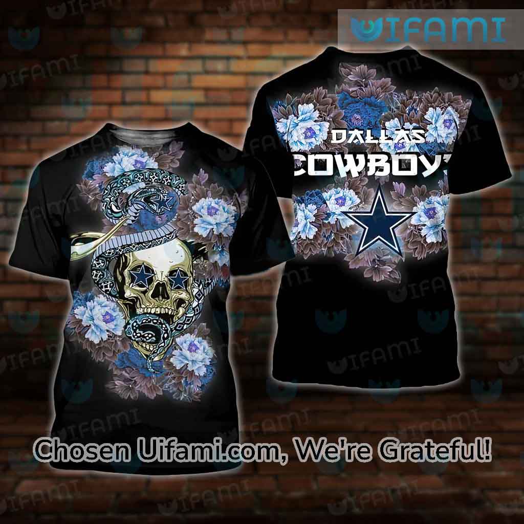 Dallas Cowboys Womens Apparel 3D Beautiful Skull Gifts For Cowboys Fans -  Personalized Gifts: Family, Sports, Occasions, Trending