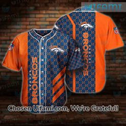 Denver Broncos Baseball Jersey Gucci Bronco Gift Ideas