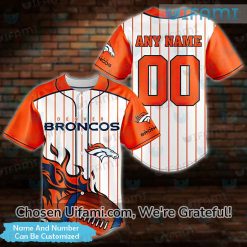 Denver Broncos Baseball Jersey Lighthearted Personalized Denver Broncos Gifts