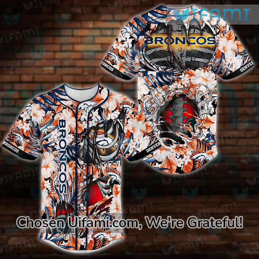 Denver Broncos Baseball Jersey Gucci Bronco Gift Ideas - Personalized  Gifts: Family, Sports, Occasions, Trending
