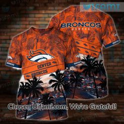 Denver Broncos T-Shirt 3D Charming Broncos Gifts For Him