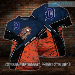 Detroit Tigers Shirt 3D Latest Detroit Tigers Gift