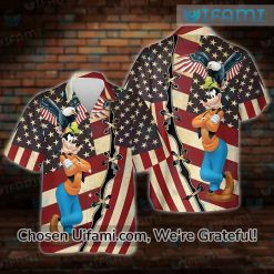 Disney Goofy Hawaiian Shirt Hilarious USA Flag Goofy Gift
