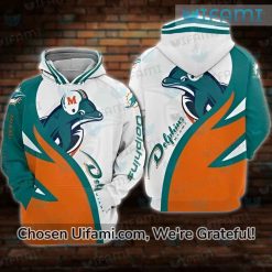 Dolphins Hoodie 3D Beautiful Miami Dolphins Gift