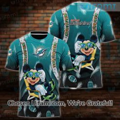 Dolphins Womens Apparel 3D Hilarious Mickey Miami Dolphins Gift