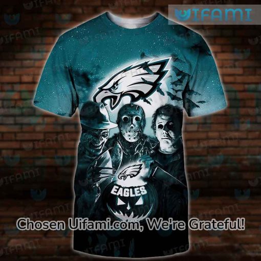 Eagles Mens Shirt 3D Jason Voorhees Michael Myers Freddy Krueger Gift