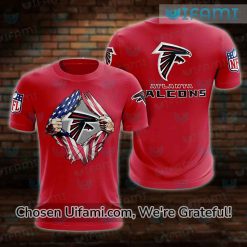Falcons Hawaiian Shirt Excellent USA Flag Atlanta Falcons Gift