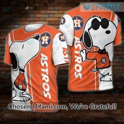 Funny Astros Shirts 3D Famous Snoopy Houston Astros Gift