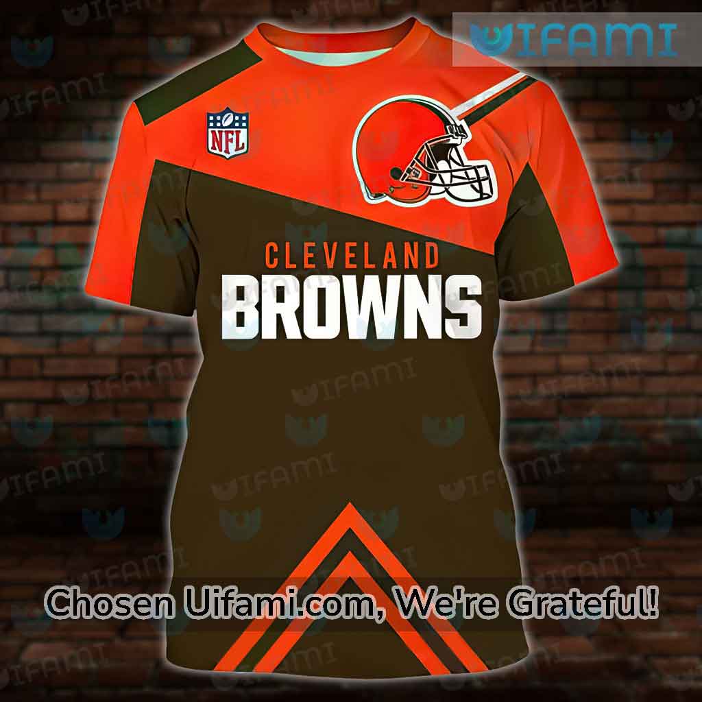 Funny Cleveland Browns Shirt 3D Cleveland Browns Gifts For Men -  Personalized Gifts: Family, Sports, Occasions, Trending