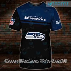 Funny Seahawks Shirt 3D Grim Reaper Seattle Seahawks Gifts For Her