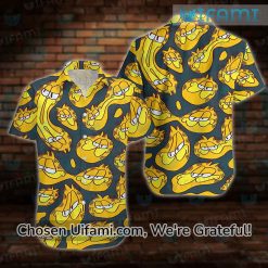 Garfield Hawaiian Shirt Cheerful Garfield Gift Best selling