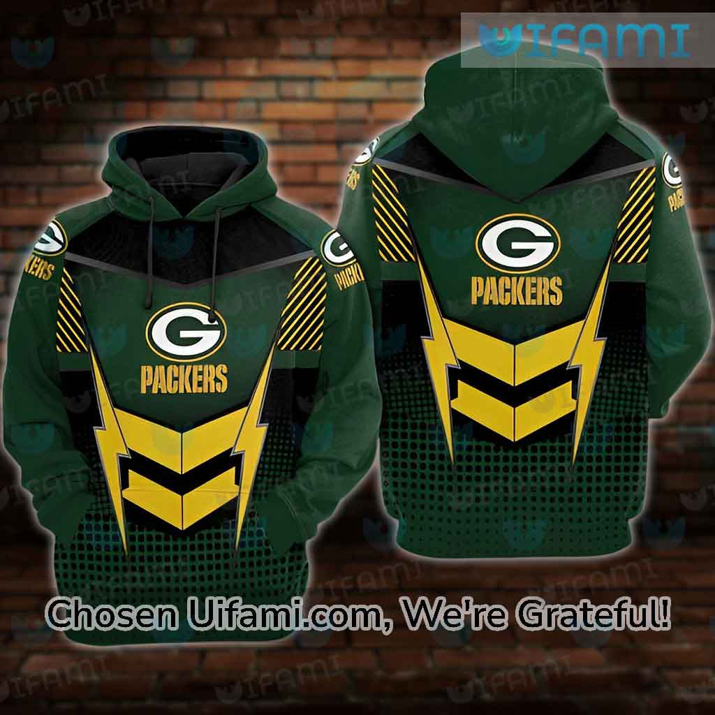 Packers Zip Up Hoodie 3D Exclusive Mascot Green Bay Packers Gifts For Men -  Personalized Gifts: Family, Sports, Occasions, Trending