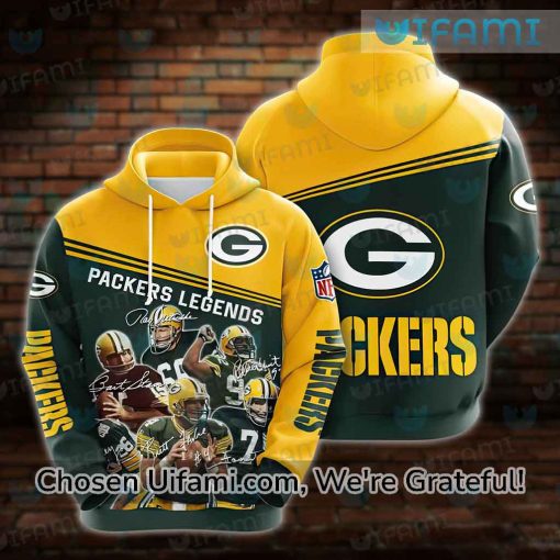 Green Bay Packers Hoodie 3D Highly Effective Packers Legends Packers Gift