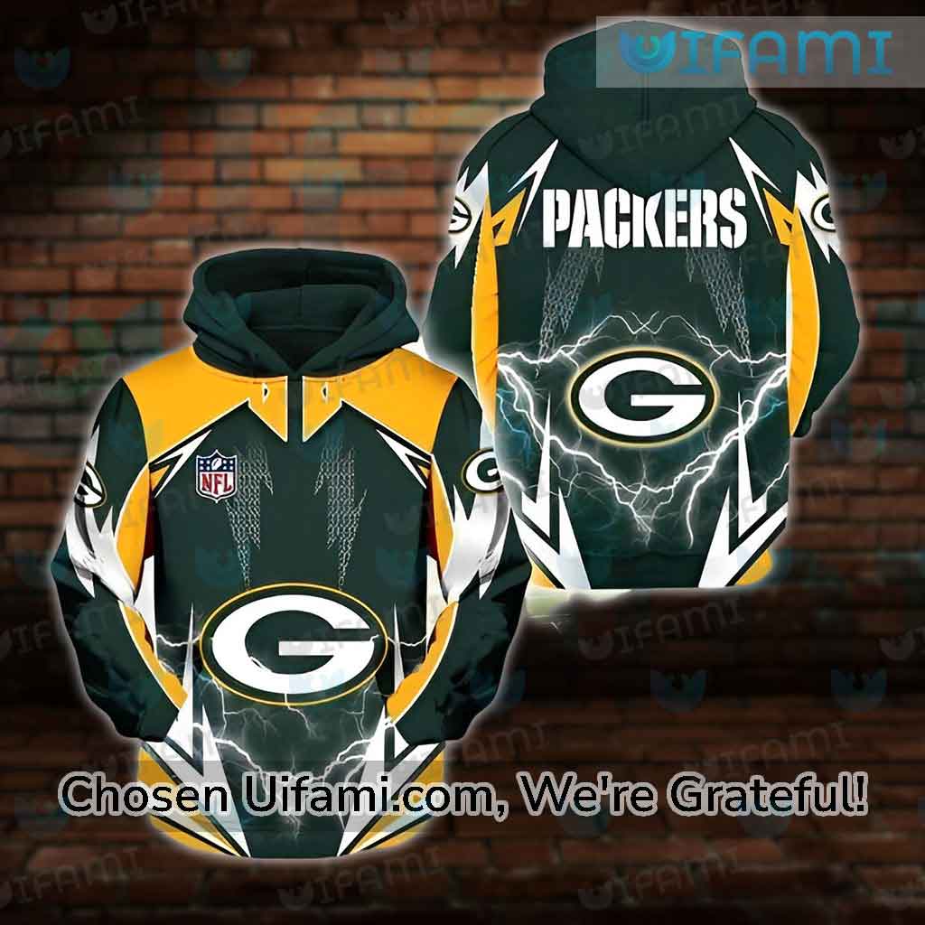 Custom Womens Green Bay Packers Zip Up Hoodie 3D Valuable USA Flag Packers  Gift - Personalized Gifts: Family, Sports, Occasions, Trending