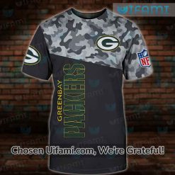 Green Bay Packers Youth Apparel 3D Spirited Camo Packers Gift Best selling
