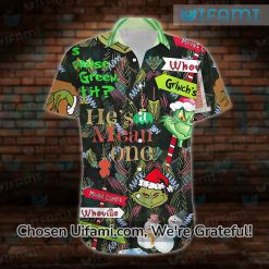 Grinch Hawaiian Shirt Perfect Unique Grinch Gifts Exclusive