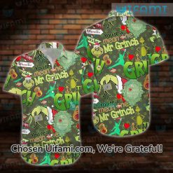 Grinch Hawaiian Shirt Worthwhile Christmas Grinch Stealing Gift Exclusive