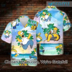 Homer Simpson Hawaiian Shirt Wonderful Homer Simpson Gift Best selling