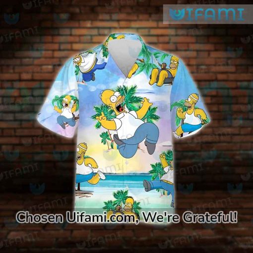 Homer Simpson Hawaiian Shirt Wonderful Homer Simpson Gift