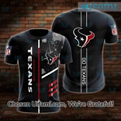 Houston Texans H Town Shirt 3D Cheerful Go Texans Texans Gift