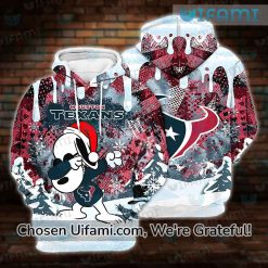 Houston Texans Hoodie 3D Adorable Snoopy Christmas Texans Gifts For Him 1