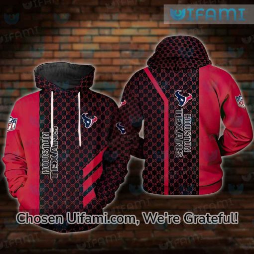 Houston Texans Hoodie 3D Unbelievable Gucci Texans Gift