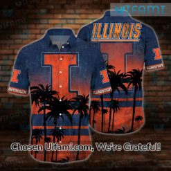 Illinois Illini Hawaiian Shirt Superb Illinois Illini Gift 1