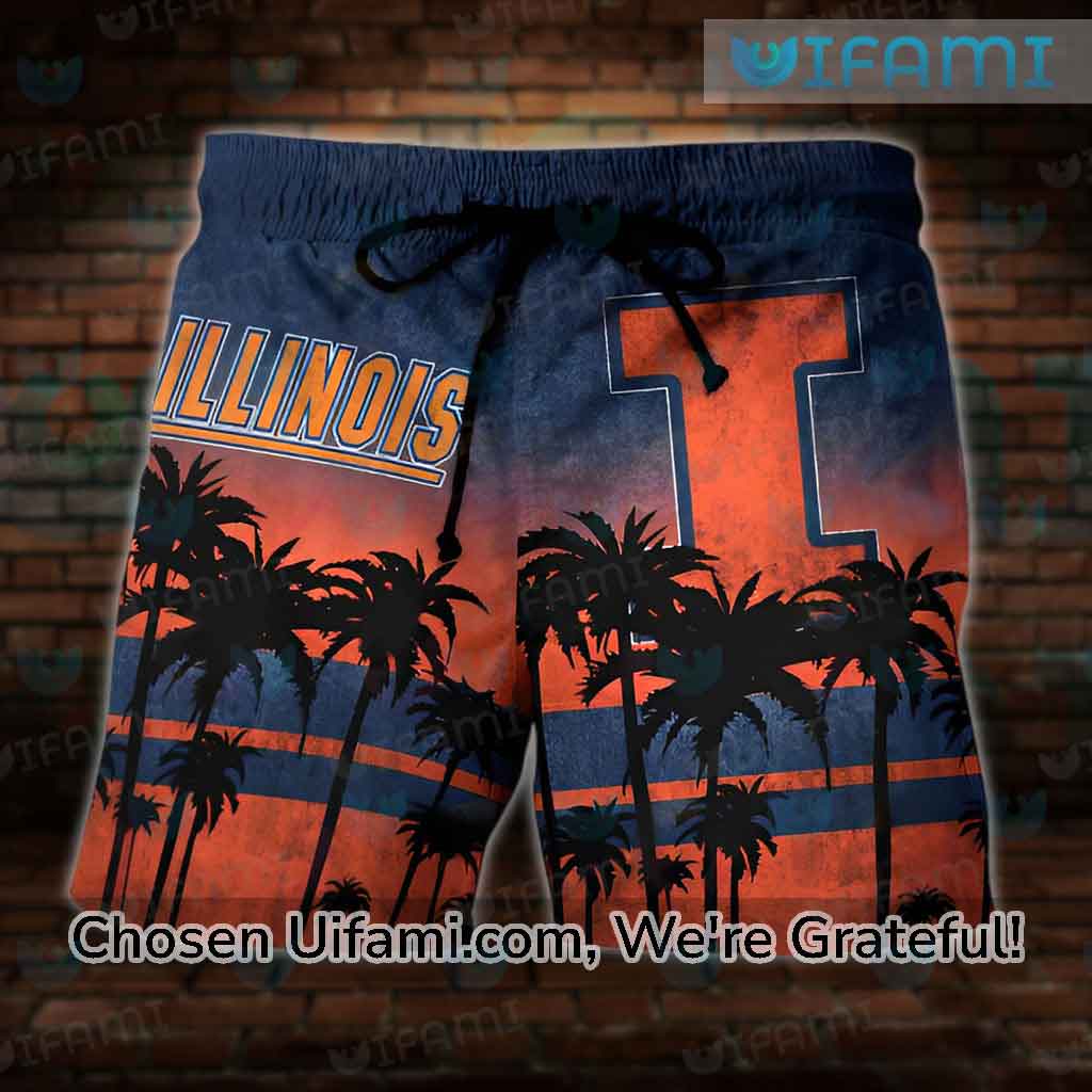 Illinois Illini Hawaiian Shirt Superb Illinois Illini Gift