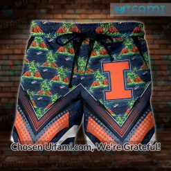 Illinois Illini Hawaiian Shirt Vibrant Illinois Illini Gift 4