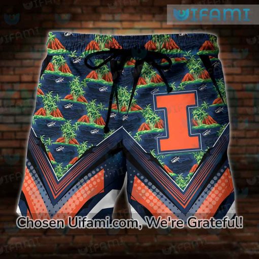 Illinois Illini Hawaiian Shirt Vibrant Illinois Illini Gift