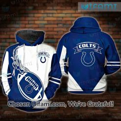 Indianapolis Colts Hoodie 3D Inexpensive Gifts For Colts Fans