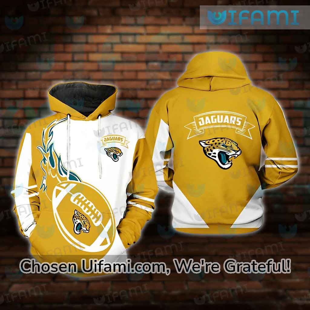 Jacksonville Jaguars Halloween 3D Hoodies Hooded Pocket Pullover