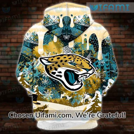 Jaguars Hoodie 3D Selected Snoopy Christmas Jacksonville Jaguars Gift