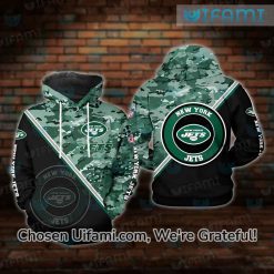 Jets Camo Hoodie 3D Upbeat New York Jets Gift