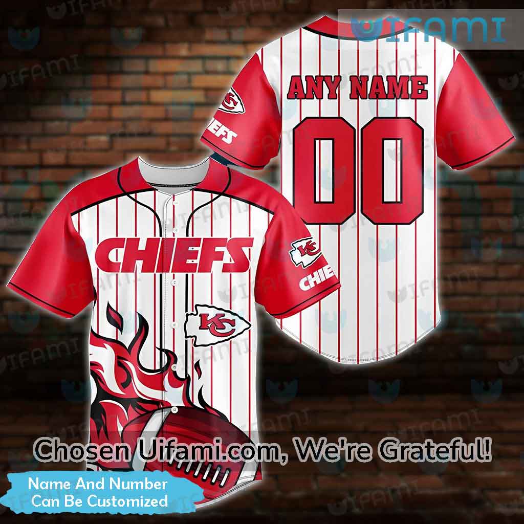 Kansas City Chiefs Baseball Jersey Memorable Custom KC Chiefs Gift -  Personalized Gifts: Family, Sports, Occasions, Trending