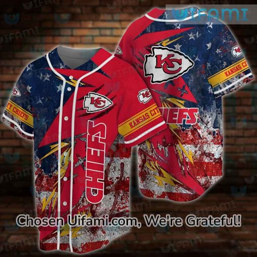 Kansas City Chiefs Baseball Jersey Superior Chiefs Christmas Gift