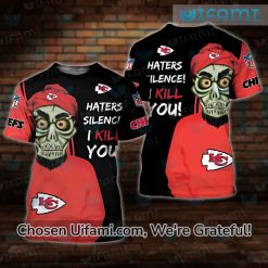 Kansas City Chiefs Mens Shirt 3D Achmed Haters Silence I Kill You Chiefs Gift