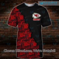 Kansas City Chiefs Shirts Women 3D Upbeat Gifts For Chiefs Fans