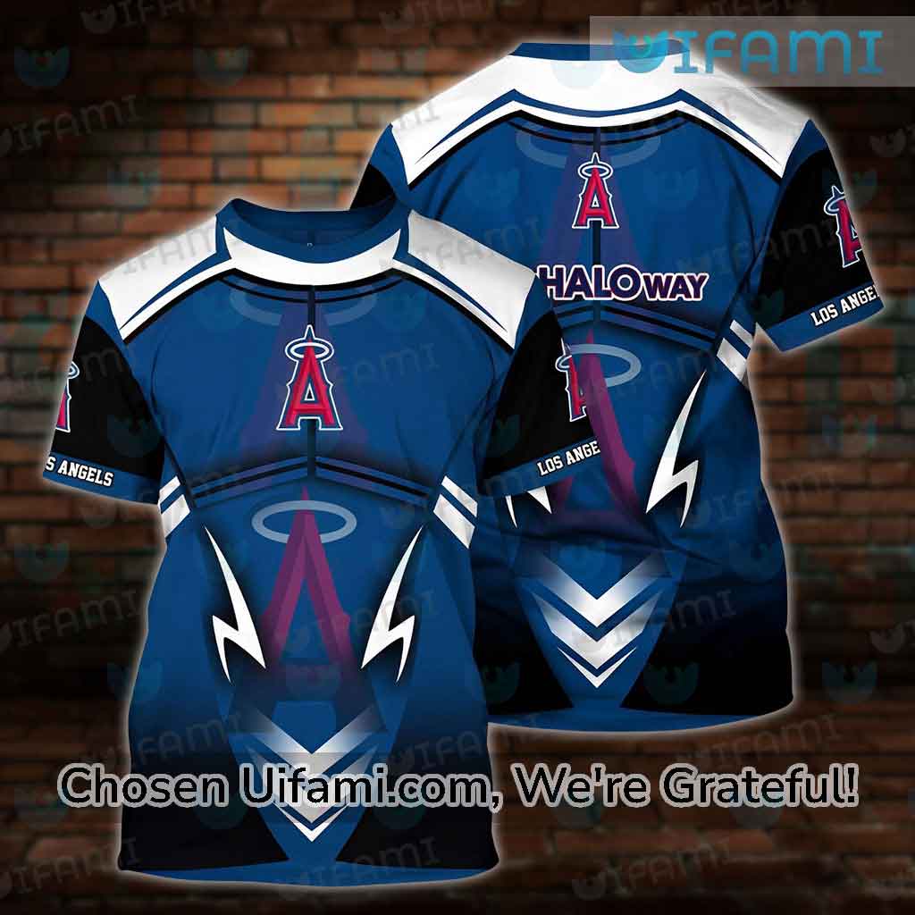 Los Angeles Angels MLB Custom Number And Name 3D T Shirt Gift For Men And  Women Fans - Banantees