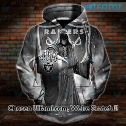 LV Raiders Hoodie 3D Highly Effective Grim Reaper Best Gift For Raiders Fan 1