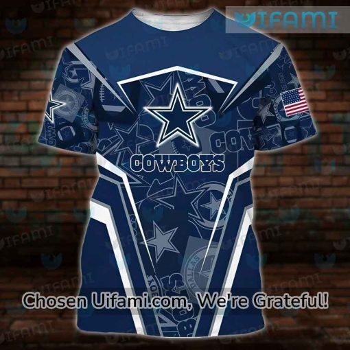 Ladies Dallas Cowboys Shirt 3D Unique Cowboys Gifts