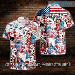 Lilo Stitch Hawaiian Shirt Popular USA Flag Stitch Gifts For Adults