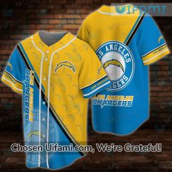 Los Angeles Chargers Baseball Jersey Funny Chargers Gifts For Him