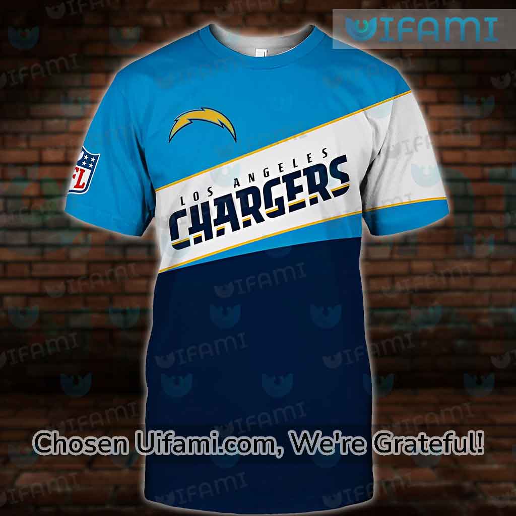 Chargers Football Shirt 3D Useful Los Angeles Chargers Gifts - Personalized  Gifts: Family, Sports, Occasions, Trending