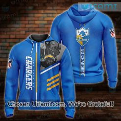 Los Angeles Chargers Hoodie 3D Jaw-dropping Go Chargers Chargers Gifts For Him