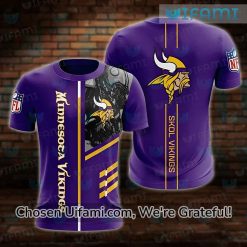MN Vikings T-Shirt 3D Surprise Skol Vikings Minnesota Vikings Christmas Gifts