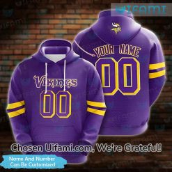 MN Vikings Youth Hoodie 3D Excellent Personalized Minnesota Vikings Gifts