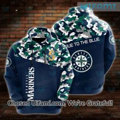 Mariners Hoodie 3D Basic True To The Blue Seattle Mariners Gifts