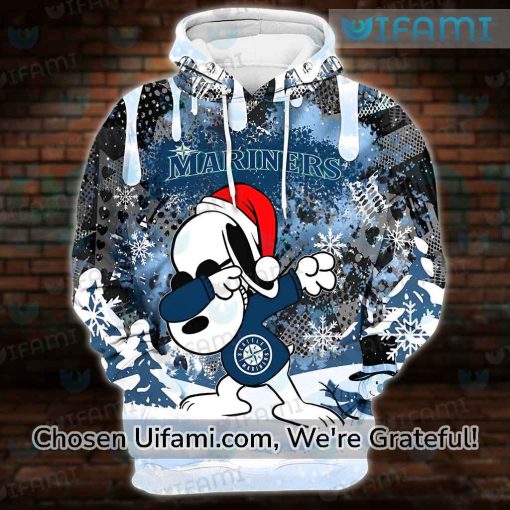 Mariners Hoodie 3D Funny Christmas Snoopy Seattle Mariners Gifts